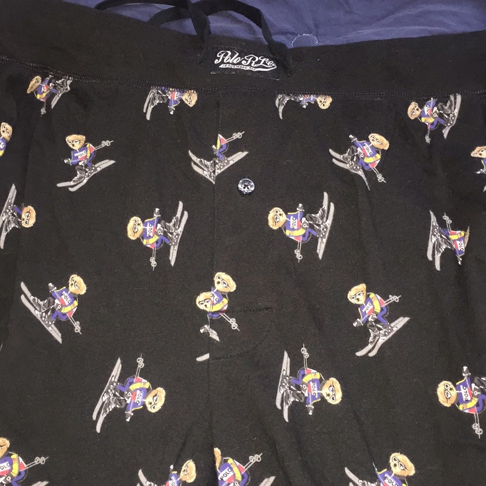 3 pair of men polo pants.